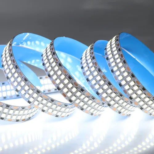 Miniatura 4 de LEDENET Tiras de luces LED 2835 SMD de color blanco frío 6500K 16.4 pies 2400 LEDs, tira de cinta LED flexible de doble fila, lámpara de cinta LED