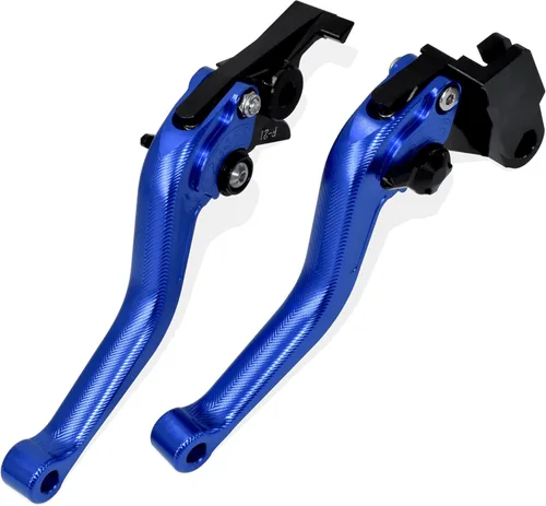 Miniatura 13 de 3D Fishbone Pattern Short Brake Clutch Lever for Yamaha Fazer FZ-1 FZ-8 FZ-6 FZ-6R FZS600, CNC Aluminum Alloy Made (Black)
