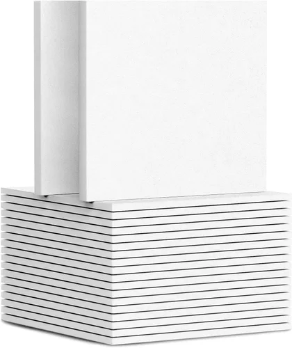 Miniatura 12 de TroyStudio 20 Paneles Acústicos, 12 x 12 x 0.32 Pulgadas Azulejos de Revestimiento de Pared de Fieltro de Poliéster Paneles Absorbentes de Sonido