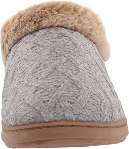 Miniatura 2 de Dearfoams Pantuflas de punto de felpilla Hannah para mujer