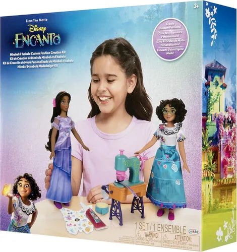 Miniatura 9 de Disney Encanto, Mirabel e Isabela - Kit de creación de moda personalizado (exclusivo de Amazon)