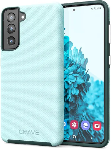 Miniatura 45 de Crave Para Samsung Galaxy S22 Caso, Funda De Doble Capa De Protección A Prueba De Golpes Para Samsung Galaxy S22 5G (6.1 Pulgadas) - Pizarra