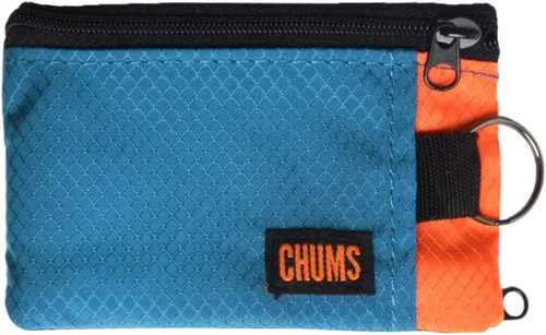Miniatura 35 de Chums Surfshorts - Cartera minimalista ligera con cremallera y ventana de identificación transparente, resistente al agua con llavero