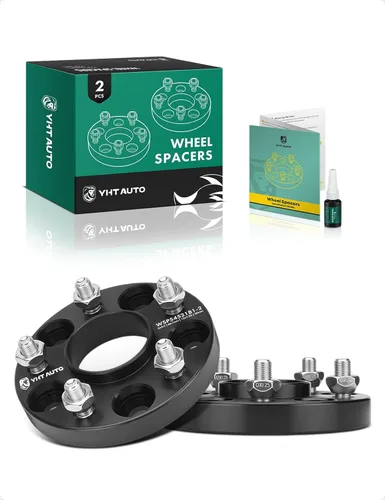 YHTAUTO Espaciadores de rueda centrados en buje 5x4.5 de 20mm Compatibles con modelos Nissan e Infiniti, Altima, Rogue, Sentra, Murano, QX60, Q50,