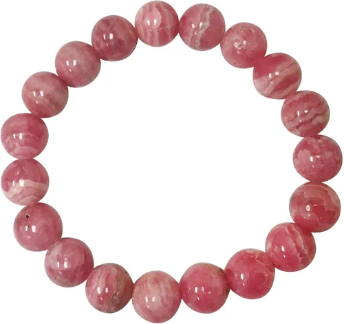Miniatura 628 de Gem Avenue Handmade Round Bead Stretch Bracelet Unisex Natural Stone Beaded Jewelry for Men & Women, Elastic Wristband for Daily Wear