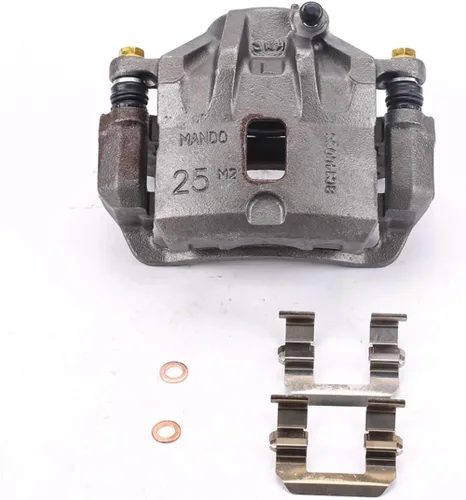 Miniatura 3 de Power Stop Pinza de freno de repuesto delantera izquierda L2832 One Stock para Hyundai Sonata 2004-2005, Hyundai Tiburon 2003-2005, Kia Magentis