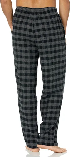 Miniatura 2 de Tienda Essentials - Pantalón de pijama de franela para hombre (disponible en tallas grandes y largas)