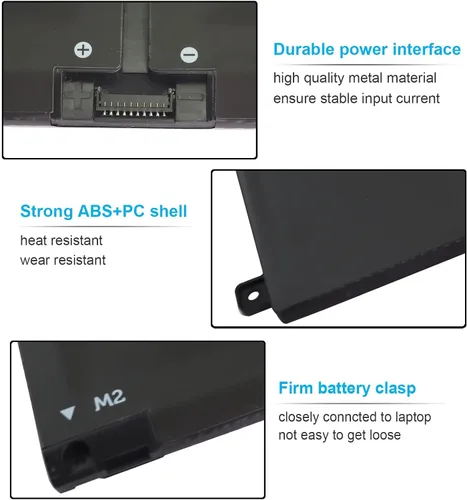 Miniatura 4 de Batería H5CKD de 53 V para Dell Inspiron 7506 7405 7306 7300 7500 5406 5400 2 en 1 plata 5502 5501 5402 5401 5505 5300 5301 5500 8 550 9 Latitude