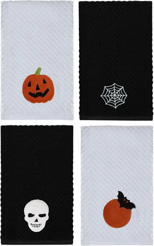 Miniatura 21 de Paquete de 4 toallas para cocina Euro-Cafe Cotton Craft, blancas, 100 % de algodón puro, Algodón, Blanco, paquete de de 12