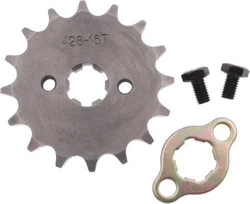 Miniatura 16 de 428 Piñón delantero Enigine con clip para motocicleta Dirt Bike (16.850-0.669 in, 10T)