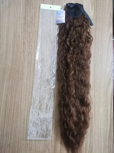 Miniatura 2 de Extensión de cola de caballo de 32 pulgadas de largo con ondas de maíz para mujer, color T2-30