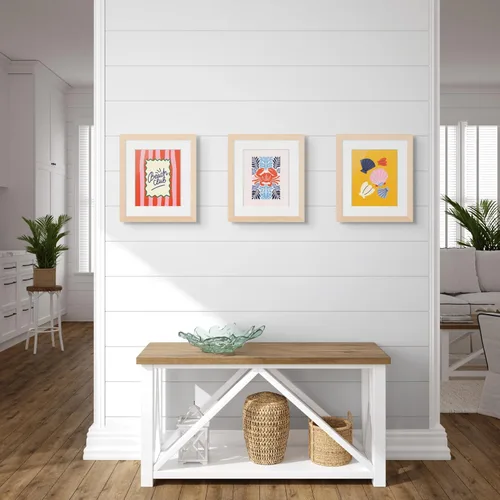 Miniatura 3 de Impresiones de playa para pared, carteles costeros, decoración de habitaciones playeras, impresiones artísticas costeras, obras náuticas retro