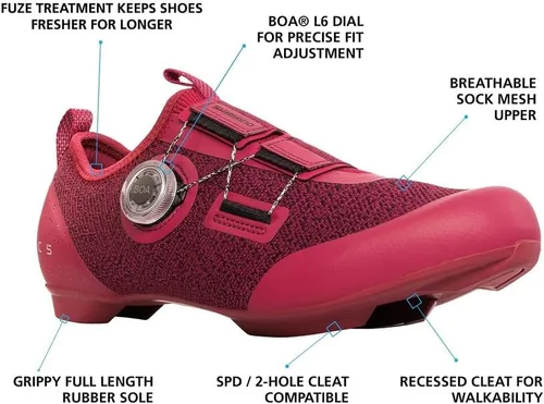 Miniatura 2 de Shimano SH-IC501 Zapatillas de ciclismo de interior de alto rendimiento