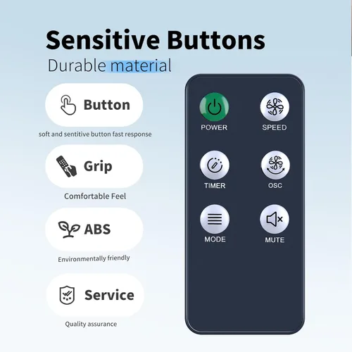 Miniatura 5 de Replacement Remote Control for Holmes 16"/42"/45" SmartConnect Digital Stand Tower Fans Compatible with Model 32510353 32510341 32510140