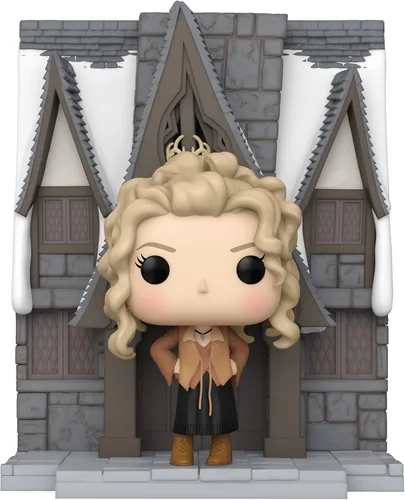 Funko Pop! Deluxe: Harry Potter: Hogsmeade - Madam Rosmerta con las tres escobas