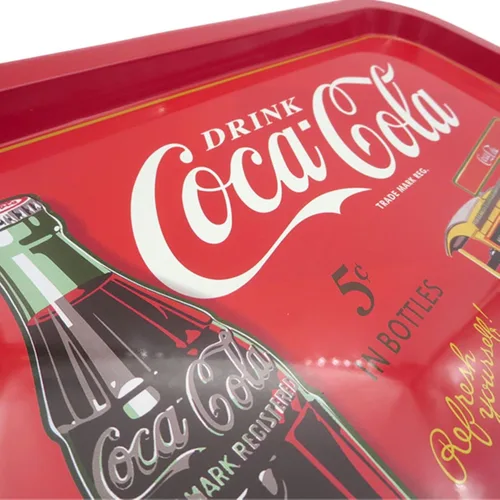 Miniatura 5 de The Tin Box Company Bandeja rectangular de lata Coca Cola (778407-12)