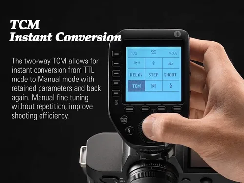 Miniatura 5 de Godox XProII-S TTL - Disparador de flash inalámbrico compatible con Sony, transmisor flash inalámbrico HSS 2.4G 1/8000s, TTL-Convert-Manual