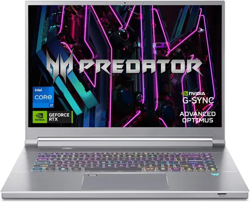 Miniatura 17 de Acer Predator Triton Neo 16 Gaming Creator Laptop 16 pulgadas WQXGA 240Hz Calman verificado Alimentado por IA Procesador Intel Core Ultra 7