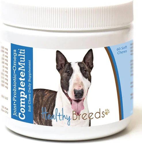 Miniatura 415 de Healthy Breeds Pug todo en uno multivitamínico suave masticable 60