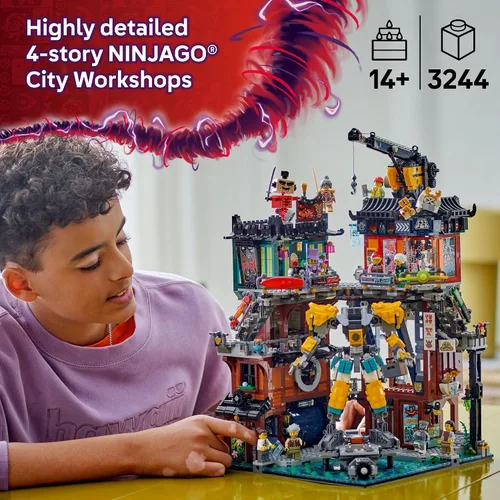 Miniatura 2 de LEGO NINJAGO City Workshops - Juguete de construcción – Juego de ninja para niños y niñas, a partir de 14 años – Regalo para adolescentes – Incluye