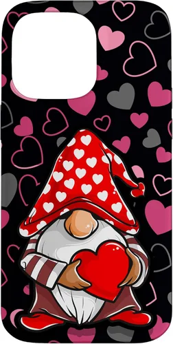 Miniatura 21 de Cute Gnome Valentine Heart Pattern Cozy Love Design Case for iPhone 17