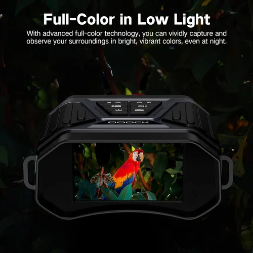 Miniatura 6 de Gafas de visión nocturna, prismáticos de visión nocturna 4K con control de aplicación y GPS, grabación de video y fotos Full HD, prismáticos
