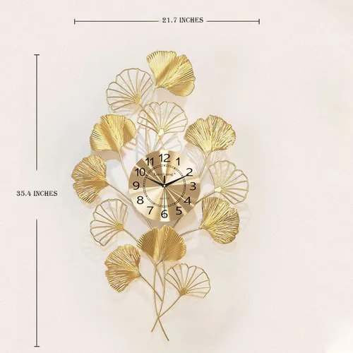Miniatura 7 de Reloj de pared grande, moderno, decorativo, silencioso, sin tictac, reloj de cuarzo, funciona con pilas, reloj europeo de decoración de pared, arte