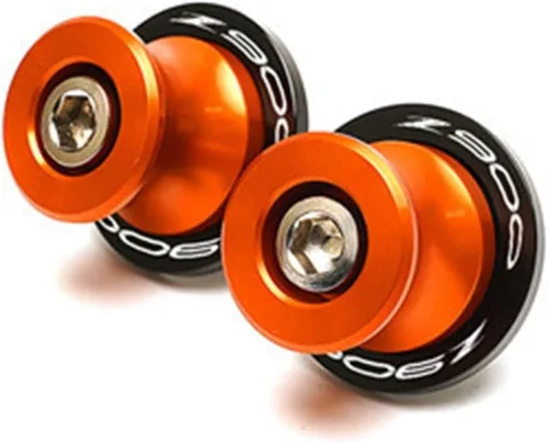 Miniatura 22 de Tornillos de soporte deslizante para carretes de basculante CNC de motocicleta de 0.315 in para Kawasaki Z900 Z 900 Z650 Z 650 2017-2022 2021 2020