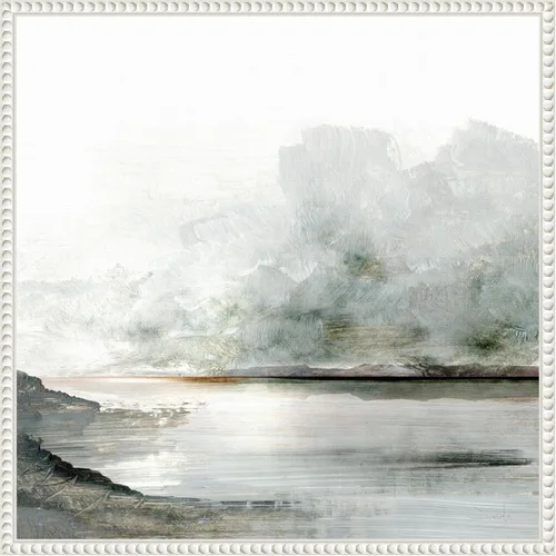 Miniatura 19 de Amanti Art Lienzo enmarcado para pared, 16 x 16 Ebb por Dan Hobday, lienzo enmarcado para pared, obras de arte de paisajes, decoración tradicional