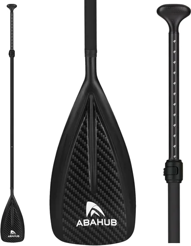 Miniatura 8 de Abahub SUP Paddles - 3 piezas ajustables de pie remo ligero para paddleboard, aleación de aluminio recubierto de poliuretano eje 68 a 84 pulgadas