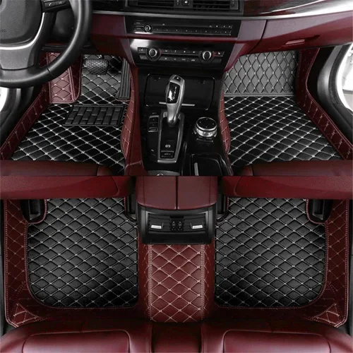 Miniatura 40 de FOURESSPA - Tapetes personalizados para automóvil, antideslizantes, impermeables, adecuados para el 99% de automóviles, SUV, camiones; protege