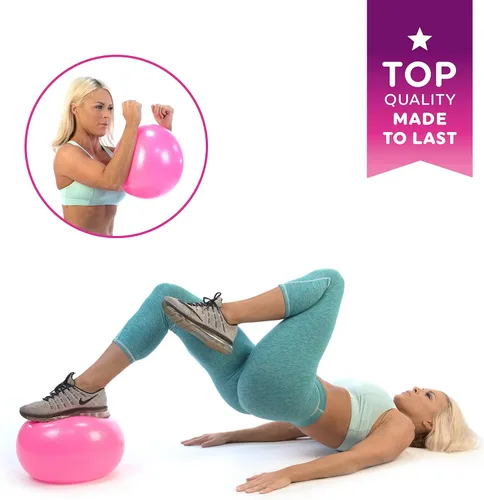 Miniatura 3 de Pelota de entrenamiento – Pelota de pilates – Pelota de barre – Pelota de boxeo – Mini pelota de ejercicio – Pelota de gimnasio – Pelota