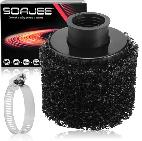 Filtro de 1.1 pulgadas y 1.102 in para 50 cc - 90 cc 110 cc 125 cc 150 cc GY6 motor motocicleta ATV Quad Scooter Go Kart Mini Moto Pocket Pit Dirt