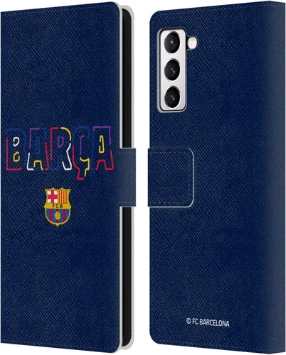 Miniatura 68 de Head Case Designs Funda de piel con licencia oficial del FC Barcelona Barca Crest Graphics para Samsung Galaxy A06 4G