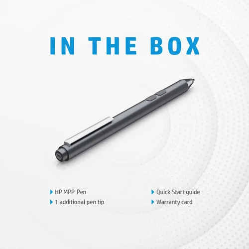 Miniatura 4 de HP Lápiz digital genuino para portátiles HP Envy x360/Pavilion x360/Spectre x360 2 en 1, compatible con MPP con sensibilidad a la presión, gris