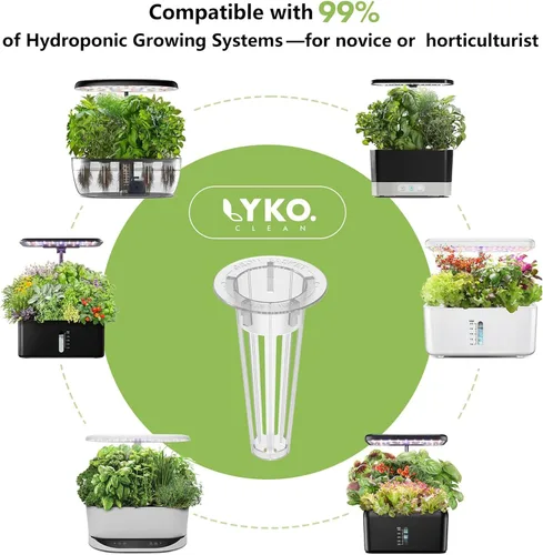 Miniatura 8 de LYKOCLEAN Vainas de semillas de flores para Ahopegarden, sistema de cultivo hidropónico iDOO MUFGA para jardinería interior, más de 400 semillas