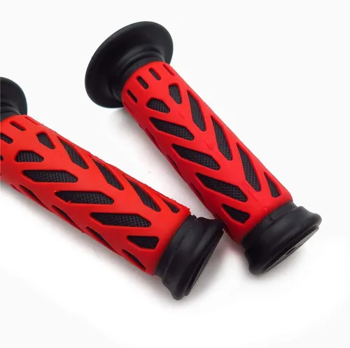 Miniatura 7 de Empuñaduras de gel estilo H para ATV Watercraft, color rojo, compatible con ATV QUAD BOMBARDIER JET SKI ATV RECON RINCON Brute Force Prairie ATV