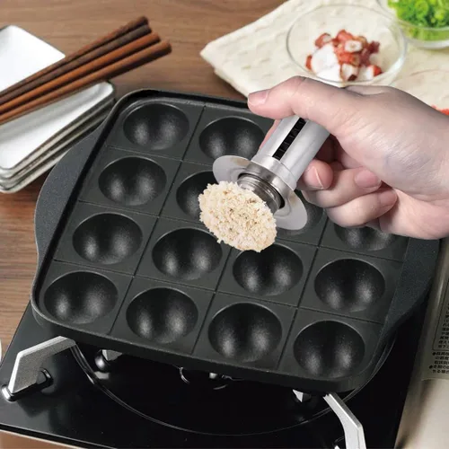 Miniatura 2 de TIKUSAN Cepillo de aceite para barbacoa Takoyaki Okonomiyaki Hecho en Japón (Pequeño)