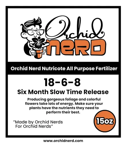 Miniatura 2 de Nutricote - Alimento para orquídeas de Orchid Nerd, 15 onzas (Orchid Ferlizer) 18-6-8 liberación lenta
