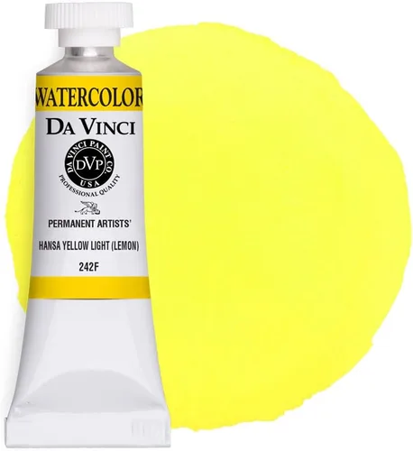 Miniatura 108 de DA VINCI PAINTS Pintura de acuarela para artista profesional, Gamboge (tono), 0.5 fl oz