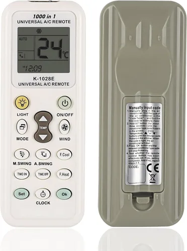 Miniatura 8 de K-1028E Control remoto universal de aire acondicionado para LG, Midea, Fujitsu, Panasonic, Samsung Air Condition, 1000 en 1 controlador de A/C