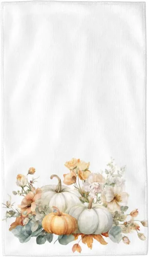 Miniatura 21 de Toalla de mano con diseño de calabaza y otoño, para la cara, 27.5 x 15.7 pulgadas, microfibra de secado rápido, suave, absorbente, para baño, playa