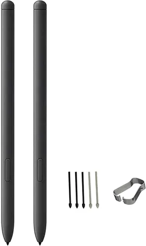 Paquete de 2: Tab S6 Lite S Pen repuesto para Samsung Galaxy Tab S6 Lite All Verison Stylus Touch Pen con 5 puntas/puntas (gris)