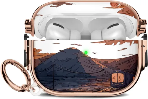 Miniatura 136 de Maxjoy para Funda Linda de AirPods 2 (2019) con Bloqueo de Seguridad, Compatible con Funda de AirPod de 2ª Generación de Mármol para Mujeres