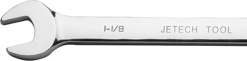 Miniatura 4 de Jetech Llave combinada de trinquete de 1-1/8 pulgadas (paquete de 5) - Llave de engranajes de acero Cr-V de grado industrial métrico en acabado Sae