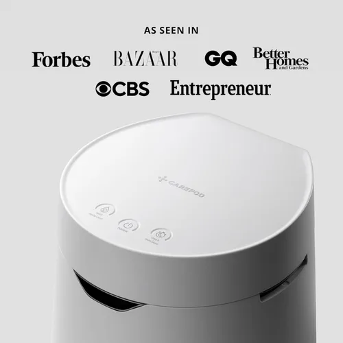 Miniatura 9 de Carepod One Plus Humidificador de Acero Inoxidable para Habitación Grande con Luz de Ambiente, Silencioso y Seguro para Bebé, Solo 3 Partes Blanco
