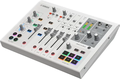 Miniatura 12 de Yamaha AG03MK2 Mezclador de bucle de transmisión en vivo negro de 6 canales/interfaz USB con Steinberg Software Suite