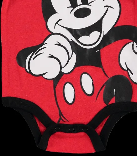 Miniatura 6 de Disney Conjunto de 4 piezas de Mickey Mouse traje de cuerpo con peto y pantalones