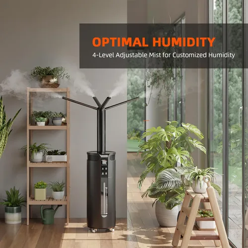 Miniatura 4 de Spider Farmer - Humidificador de 16L/4.2Gal con salida de 1400ML/H para tienda de cultivo de 2000 pies cuadrados, habitación grande, planta