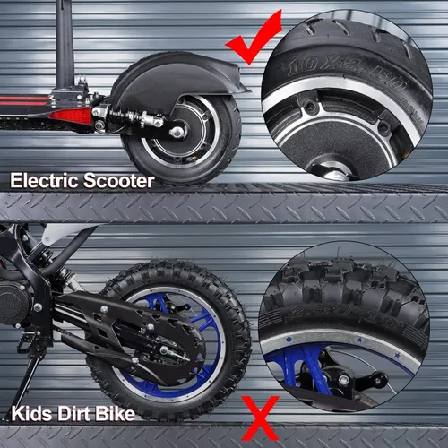 Miniatura 3 de RUTU Repuesto de neumático o tubo interior y neumático de 10 x 2.50 para scooters eléctricos inteligentes de equilibrio automático, aerotabla se 10